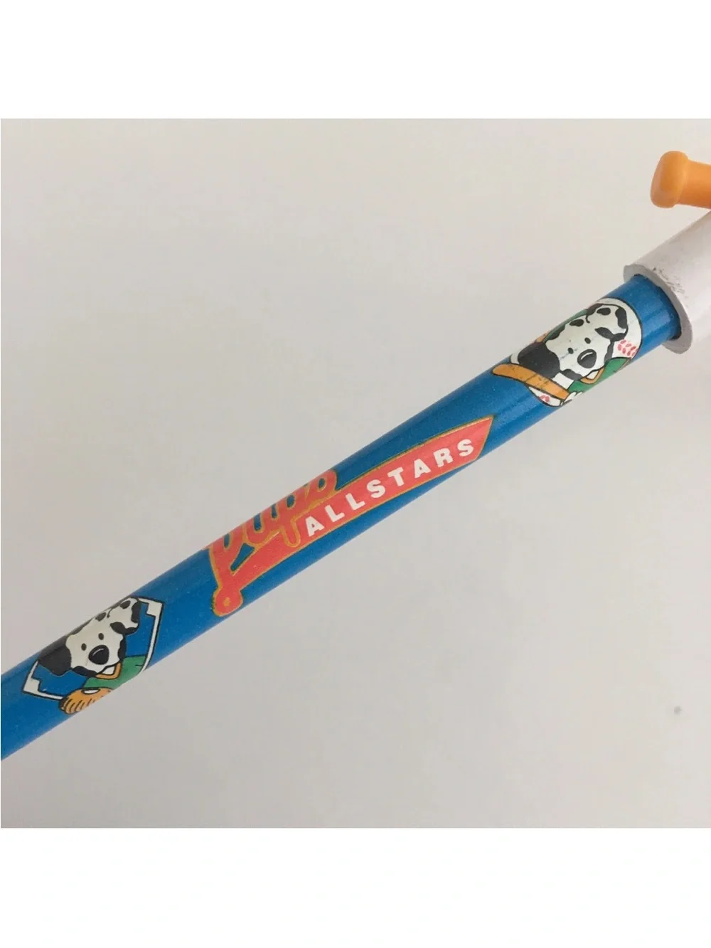 Vintage Sanrio Spottie Dottie Baseball Pencil All Star Pups 1990’s Rare Limited
